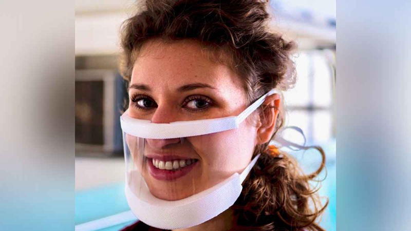 The ClearMask™ is the first, patent-pending transparent surgical mask with full-face visibility.