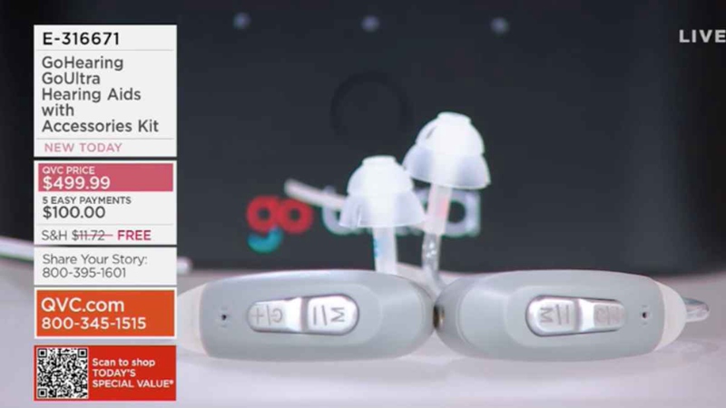 Hearx Go Ultra Hearing Aids On Qvc