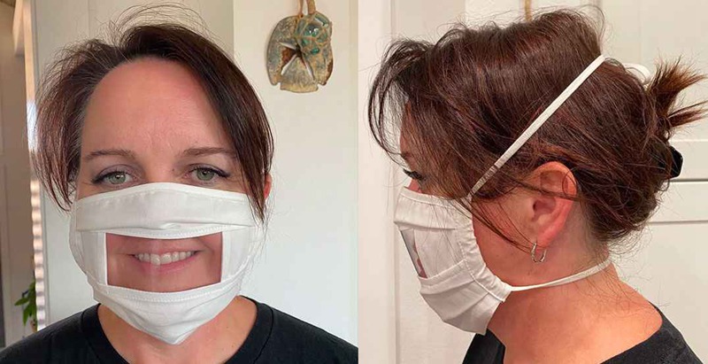 Clear masks are also sold by The Hearing Spot in LA