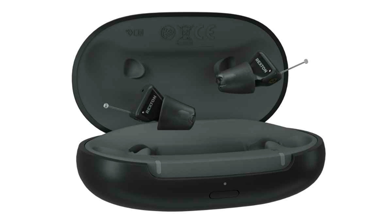 Rexton Reach inoX-CIC with charging case.