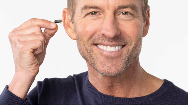 Eargo 7 hearing aid.