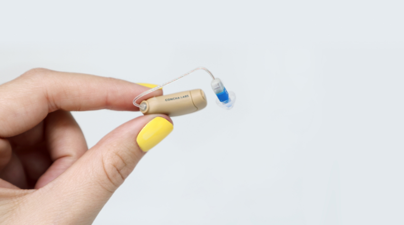 Photo of Cocha Labs RIC hearing aid