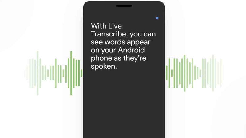 Live Transcribe app graphic