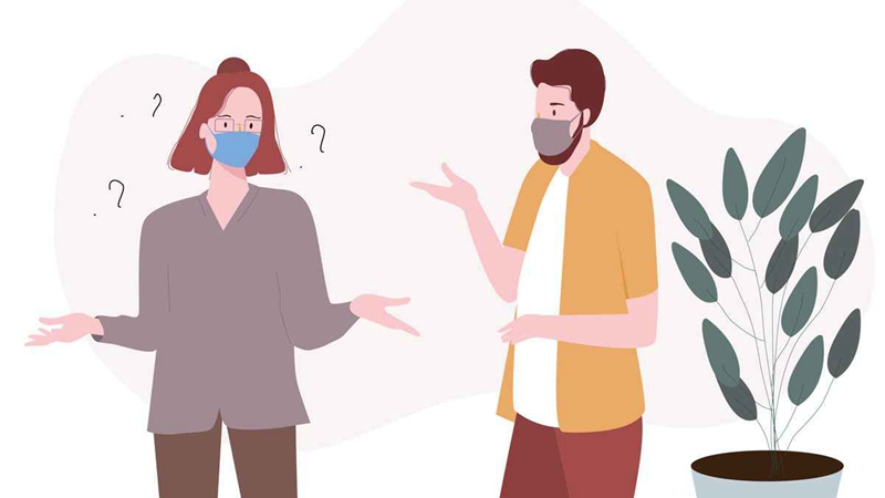 Hearing With Mask