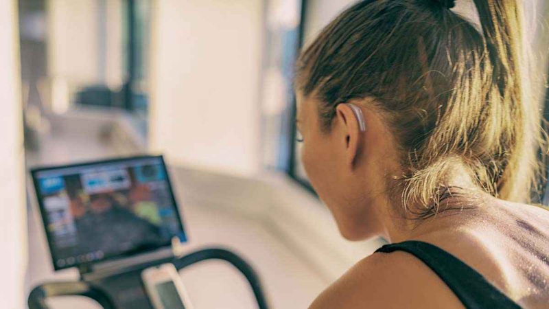 Peloton With Hearing Aid