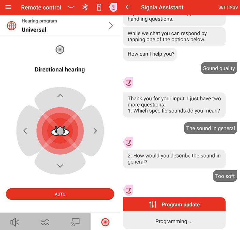 Signia Assistant