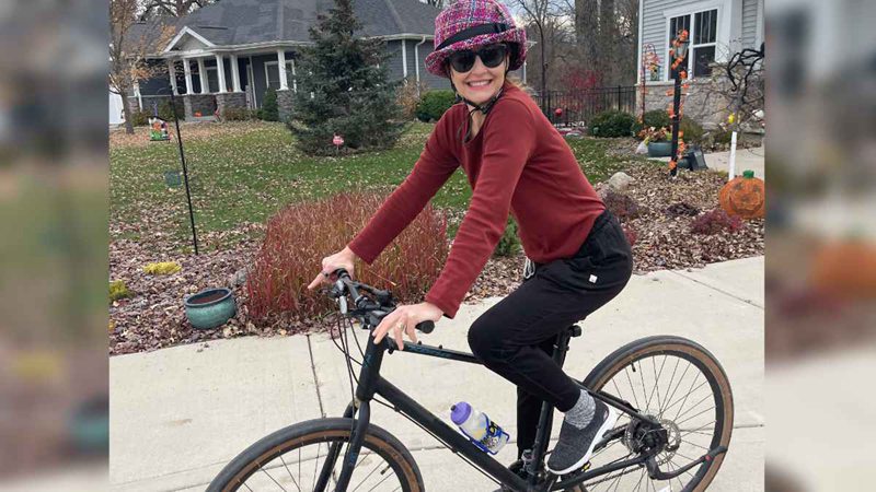 Sonova Sandy Brandmeier On Bike