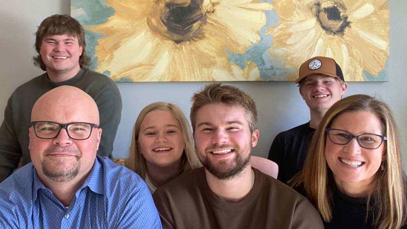 Mikkel Knudsen Family Photo