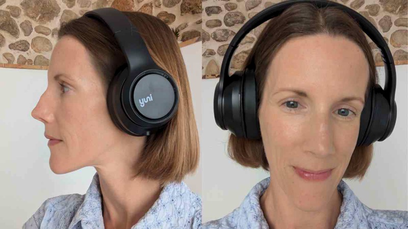Carly Sygrove With Yuni Headphones